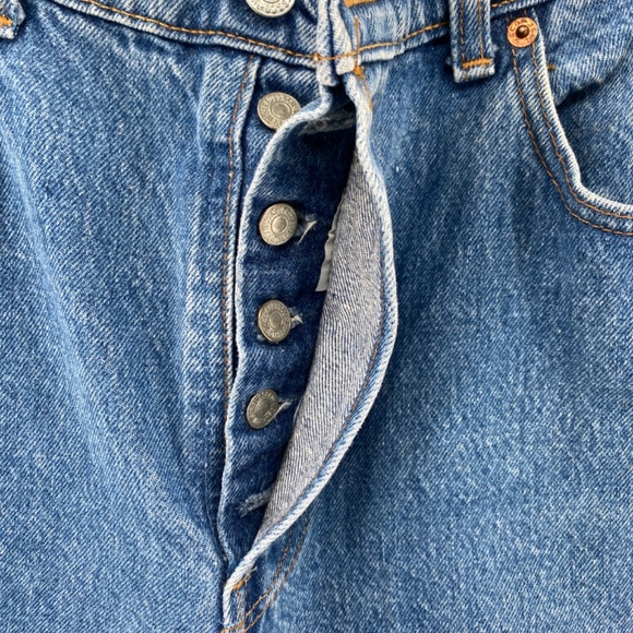 Levi's Jeans Women's Size 32 Vintage Made In Canada 501 Full Front Button - Picture 7 of 13